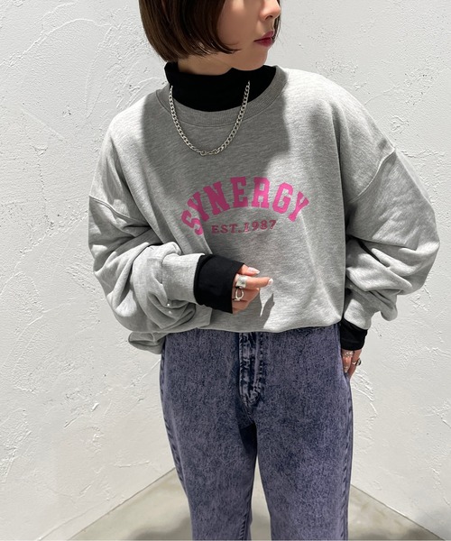 apres jour mignon(アプレジュールミニョン)の「ハイネックインナー【ZOZOTOWN限定アイテム】(Tシャツ/カットソー・レディース・ピンク/パープル/グリーン/オフホワイト/ライトイエロー/ブラック/オレンジ・X-LARGE/フリー)」の13枚目の写真