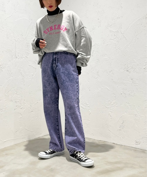 apres jour mignon(アプレジュールミニョン)の「ハイネックインナー【ZOZOTOWN限定アイテム】(Tシャツ/カットソー・レディース・ピンク/パープル/グリーン/オフホワイト/ライトイエロー/ブラック/オレンジ・X-LARGE/フリー)」の15枚目の写真