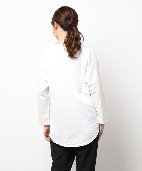 セール】【OP:オーピー】レディースラグランロングTシャツ