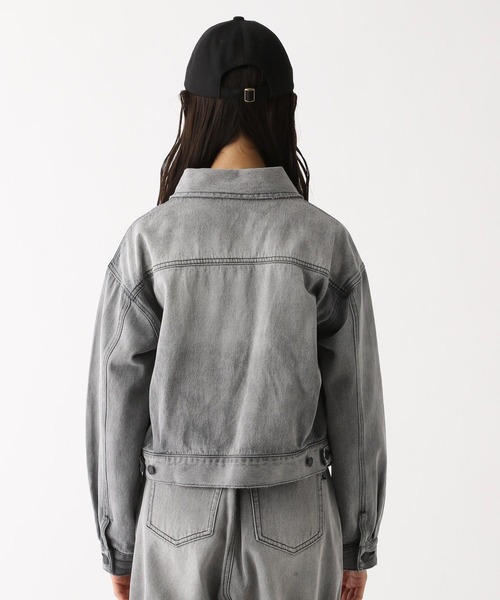 repipi armario（レピピ アルマリオ）の「ショートGジャン（デニムジャケット・キッズ・ブラック系その他/ブルー系その他・SMALL/MEDIUM/LARGE）」の8枚目の写真