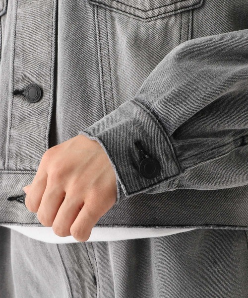 repipi armario（レピピ アルマリオ）の「ショートGジャン（デニムジャケット・キッズ・ブラック系その他/ブルー系その他・SMALL/MEDIUM/LARGE）」の11枚目の写真