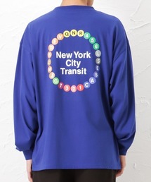 MTA エムティーエー バレットサークルプリントロングスリーブTシャツ