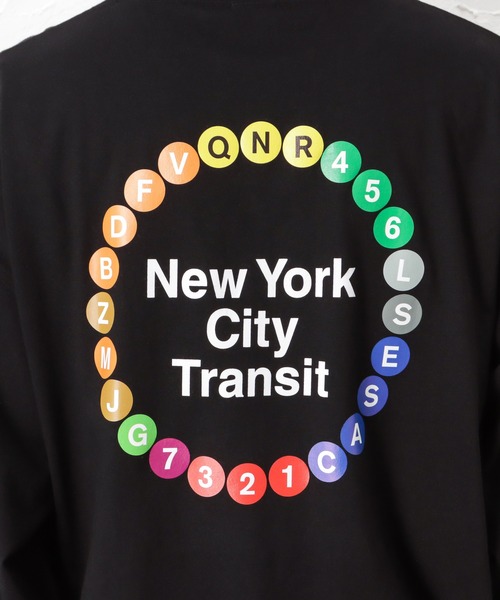 Mac-House(マックハウス)の「MTA エムティーエー バレットサークルプリントロングスリーブTシャツ(Tシャツ/カットソー・メンズ・ブルー/ホワイト/ブラック・M/L/XL)」の4枚目の写真