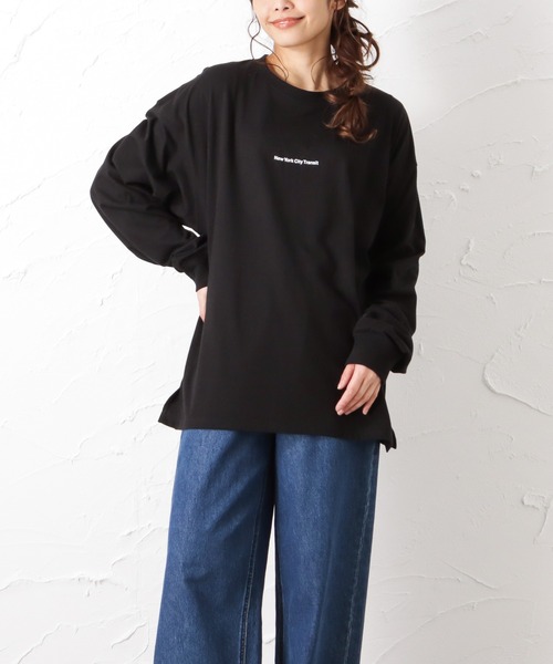 Mac-House(マックハウス)の「MTA エムティーエー バレットサークルプリントロングスリーブTシャツ(Tシャツ/カットソー・メンズ・ブルー/ホワイト/ブラック・M/L/XL)」の7枚目の写真