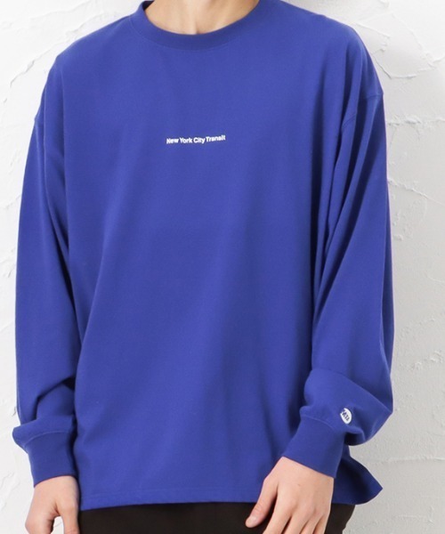 Mac-House(マックハウス)の「MTA エムティーエー バレットサークルプリントロングスリーブTシャツ(Tシャツ/カットソー・メンズ・ブルー/ホワイト/ブラック・M/L/XL)」の13枚目の写真