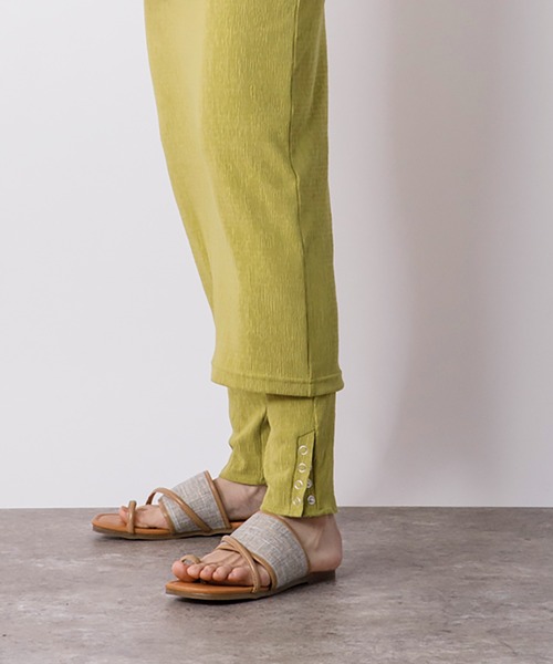 CIENA(シエナ)の「レギンス付きロングスカート(スカート・レディース・ブラック/オフホワイト/グリーン系その他・FREE)」の15枚目の写真