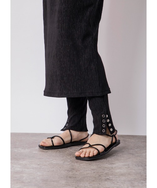 CIENA(シエナ)の「レギンス付きロングスカート(スカート・レディース・ブラック/オフホワイト/グリーン系その他・FREE)」の17枚目の写真