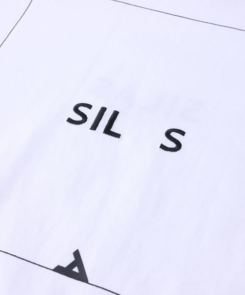 SILAS（サイラス）の「S/S SQUARE AND LOGO PRINT BIG TEE　サイラススクエアアンドロゴプリント半袖ビッグTシャツ（Tシャツ/カットソー・メンズ・ブラック/ホワイト/ライトグリーン・L/M/XL）」の15枚目の写真