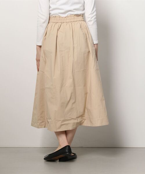 GAP（ギャップ）の「ペーパーバッグ ミディスカート（スカート・レディース・ブルー系その他/ベージュ/ネイビー/ホワイト・S/L/M/XXS/XS）」の6枚目の写真