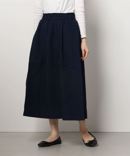 GAP（ギャップ）の「ペーパーバッグ ミディスカート（スカート・レディース・ブルー系その他/ベージュ/ネイビー/ホワイト・S/L/M/XXS/XS）」の11枚目の写真