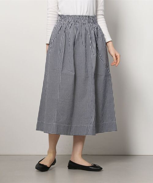 GAP（ギャップ）の「ペーパーバッグ ミディスカート（スカート・レディース・ブルー系その他/ベージュ/ネイビー/ホワイト・S/L/M/XXS/XS）」の14枚目の写真