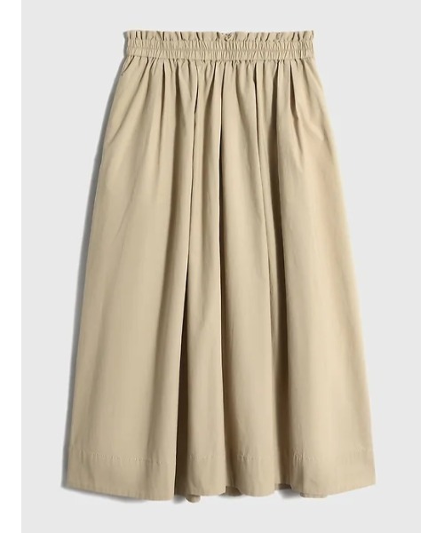 GAP（ギャップ）の「ペーパーバッグ ミディスカート（スカート・レディース・ブルー系その他/ベージュ/ネイビー/ホワイト・S/L/M/XXS/XS）」の16枚目の写真