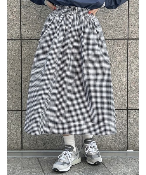 GAP（ギャップ）の「ペーパーバッグ ミディスカート（スカート・レディース・ブルー系その他/ベージュ/ネイビー/ホワイト・S/L/M/XXS/XS）」の18枚目の写真