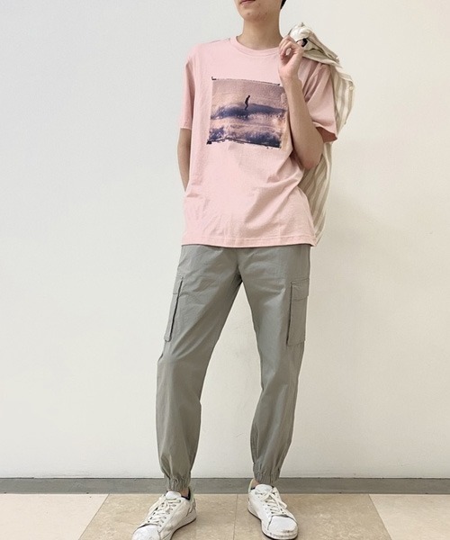 GAP(ギャップ)の「FREE&FLOW ポプリン カーゴジョガーパンツ(カーゴパンツ・メンズ・ブラック/ベージュ/グレー/ブラック系その他・S/M/L/XS/XL)」の8枚目の写真
