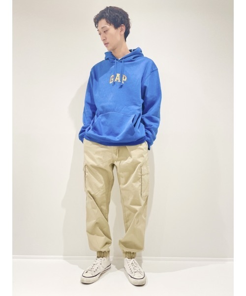 GAP(ギャップ)の「FREE&FLOW ポプリン カーゴジョガーパンツ(カーゴパンツ・メンズ・ブラック/ベージュ/グレー/ブラック系その他・S/M/L/XS/XL)」の10枚目の写真