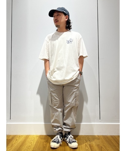 GAP(ギャップ)の「FREE&FLOW ポプリン カーゴジョガーパンツ(カーゴパンツ・メンズ・ブラック/ベージュ/グレー/ブラック系その他・S/M/L/XS/XL)」の11枚目の写真