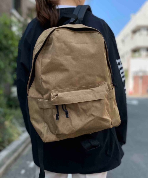 Dickies(ディッキーズ)の「DICKIES/ディッキーズ/ AUTHENTIC DAYPACK Msize 70041200(バックパック/リュック・レディース・ブラック/ベージュ/オレンジ/カーキ・ONESIZE)」の1枚目の写真