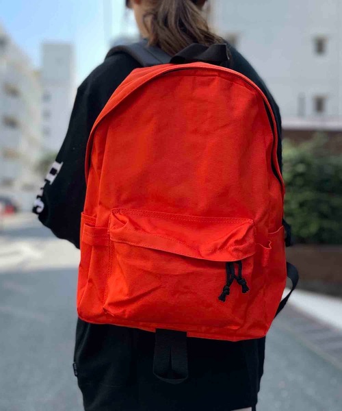 Dickies(ディッキーズ)の「DICKIES/ディッキーズ/ AUTHENTIC DAYPACK Msize 70041200(バックパック/リュック・レディース・ブラック/ベージュ/オレンジ/カーキ・ONESIZE)」の4枚目の写真