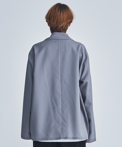 marka(マーカ)の「FRENCH CHINA JACKET(ブルゾン・メンズ・グレー/オフホワイト・1/2)」の11枚目の写真