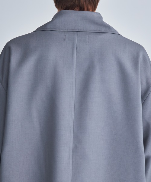 marka(マーカ)の「FRENCH CHINA JACKET(ブルゾン・メンズ・グレー/オフホワイト・1/2)」の15枚目の写真