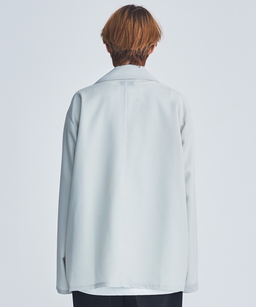 marka(マーカ)の「FRENCH CHINA JACKET(ブルゾン・メンズ・グレー/オフホワイト・1/2)」の21枚目の写真