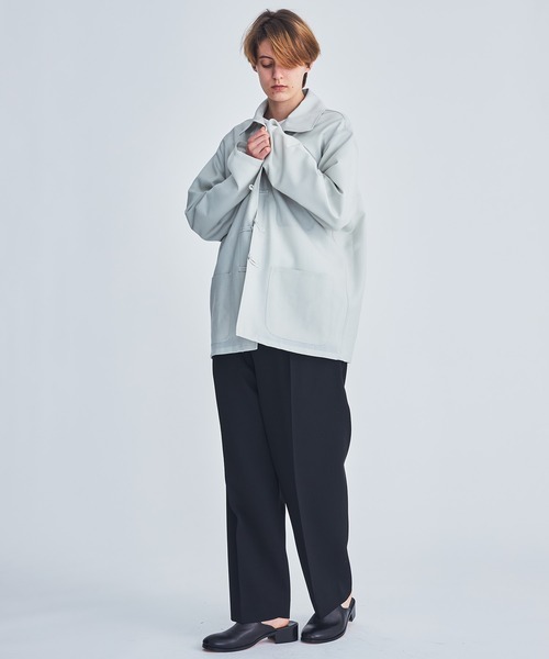 marka(マーカ)の「FRENCH CHINA JACKET(ブルゾン・メンズ・グレー/オフホワイト・1/2)」の17枚目の写真