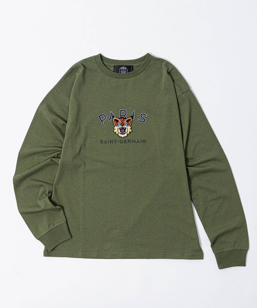 PARIS SAINTGERMAIN（パリ・サン＝ジェルマン）の「【Paris SaintGermain】カレッジ ジェルマン刺繍 L/S
