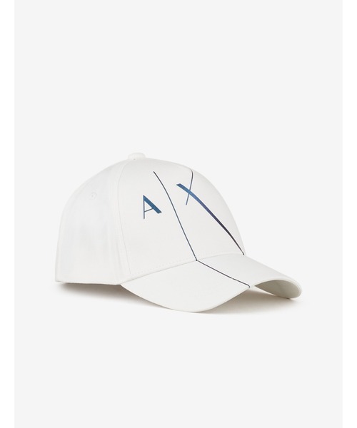 ARMANI EXCHANGE(アルマーニエクスチェンジ)の「【A|X アルマーニ エクスチェンジ】A|Xロゴ パネルキャップ(キャップ・メンズ・ホワイト/ネイビー・FREE)」の10枚目の写真