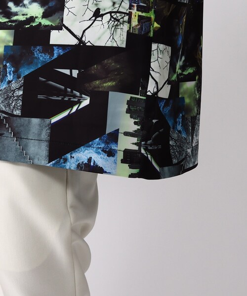 tk.TAKEO KIKUCHI(ティーケータケオキクチ)の「◆CONTRAST コラージュシャツ(ユニセックスアイテム)(シャツ/ブラウス・メンズ・グレー系その他/ホワイト系4/ブラック系3・01/02/03)」の19枚目の写真