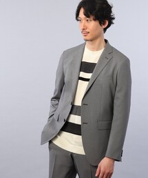 TAKEO KIKUCHI（タケオキクチ）の「◆【Sサイズ～】メランジ シャークスキン ストレッチ（スーツジャケット・メンズ）」
