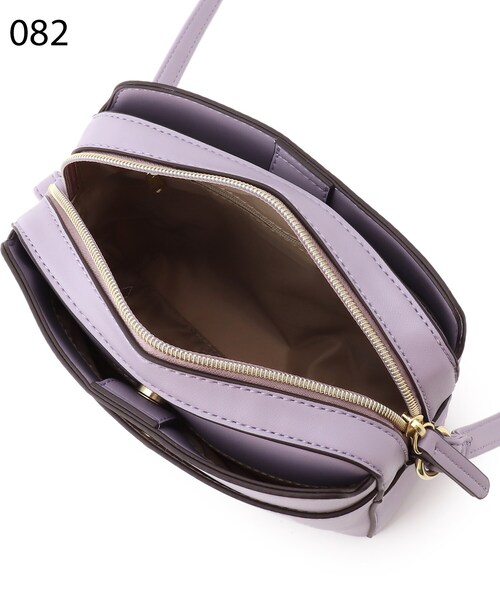 DRESKIP（ドレスキップ）の「◆スクエアショルダー（ショルダーバッグ・レディース・シルバー/ダークグリーン/パープル系4/アイボリー・00）」の14枚目の写真