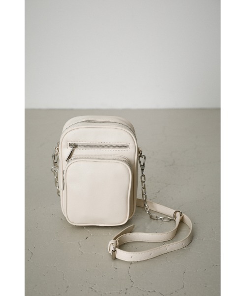 3D POCKET SQUARE SHOULDER BAG/3Dポケットスクエアショルダーバッグ