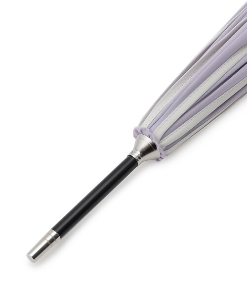 DRESKIP（ドレスキップ）の「◆because バイカラ－パイピングアンブレラ（長傘・レディース・イエロー/ネイビー/パープル系4/アイボリー・00）」の9枚目の写真