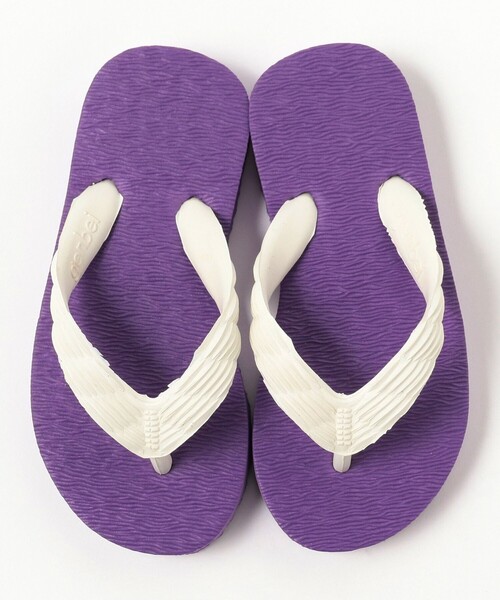 こども ビームス（コドモビームス）の「げんべい / ビーチサンダル（15～23cm）（サンダル・キッズ・ホワイト/ブルー/イエロー/グレー/ブラウン/パープル/ブラック/ネイビー/ブルー系その他3/ベージュ/ダークブラウン・23/15 /18/17/19/21/16/22/20）」の20枚目の写真