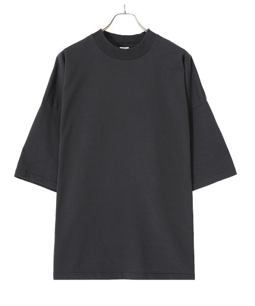 GOLD（ゴールド）の「東洋エンタープライズ GOLD / ゴールド：PLAITING COTTON JERSEY BALLOON T-SHIRT：22A-GL78884[MUS]（Tシャツ/カットソー・メンズ・ブラック/オフホワイト/グリーン・M/L/XL）」の19枚目の写真