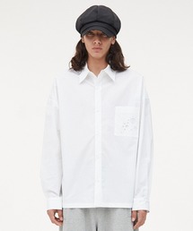 『OY/オーワイ』PUNCHING POCKET SHIRTS/パンチングポケットデザインシャツ