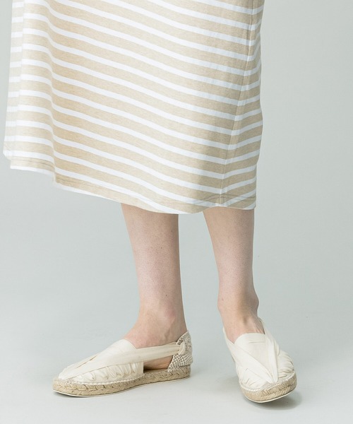 La Manual Alpargatera（マヌアル・アルパルガテラ）の「LA MANUAL ALPARGATERA | エスパドリーユ WOMEN（サンダル・レディース・ブラック/アイボリー・38/39/37）」の5枚目の写真