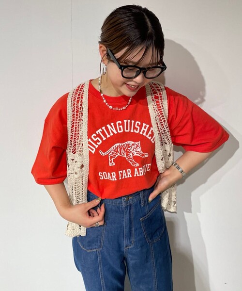 ⭐️本日限定⭐️プリーツプリーズスカイシリーズマダムT、未着用タグ付き極美品⭐️ セール】花刺繍Tシャツ【限定展開】（Tシャツ/カットソー