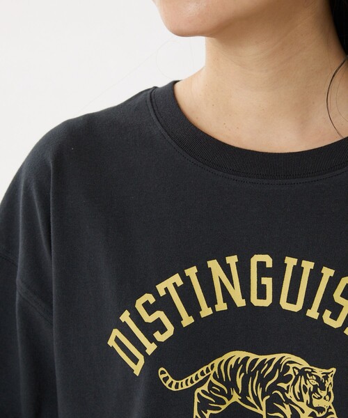 FREAK'S STORE（フリークスストア）の「TORAロゴTシャツ（Tシャツ/カットソー・レディース・チャコールグレー/ネイビー/レッド/オフホワイト・ﾌﾘ-）」の19枚目の写真