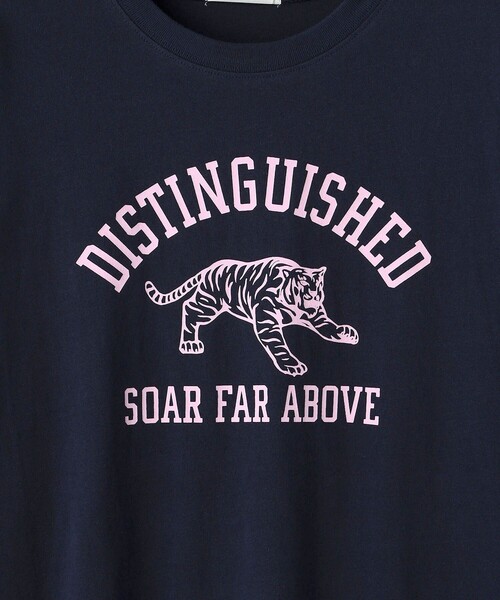 FREAK'S STORE（フリークスストア）の「TORAロゴTシャツ（Tシャツ/カットソー・レディース・チャコールグレー/ネイビー/レッド/オフホワイト・ﾌﾘ-）」の12枚目の写真