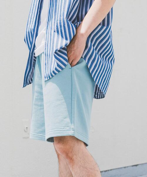 URBAN RESEARCH DOORS(アーバンリサーチドアーズ)の「ミニ裏毛アスレチックショーツ(その他パンツ・メンズ・ライトブルー/ネイビー/グレー/オフホワイト/イエロー・MEDIUM/LARGE/X-LARGE)」の1枚目の写真