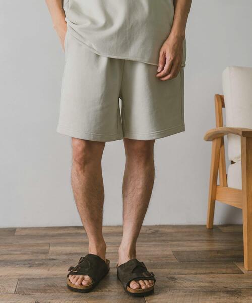 URBAN RESEARCH DOORS(アーバンリサーチドアーズ)の「ミニ裏毛アスレチックショーツ(その他パンツ・メンズ・ライトブルー/ネイビー/グレー/オフホワイト/イエロー・MEDIUM/LARGE/X-LARGE)」の8枚目の写真