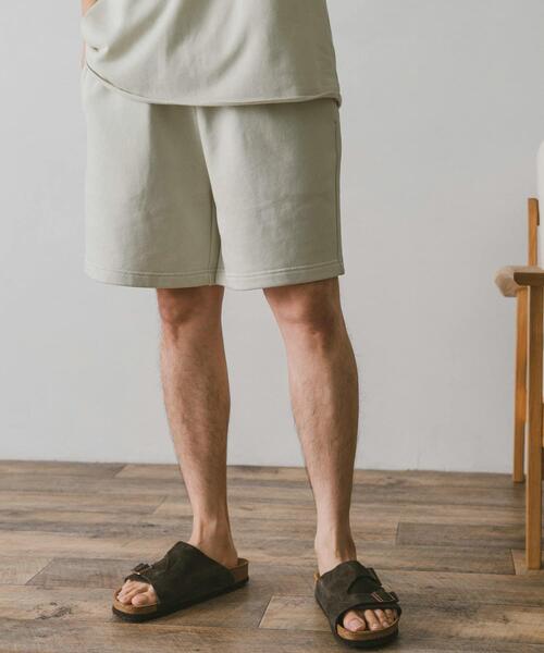 URBAN RESEARCH DOORS(アーバンリサーチドアーズ)の「ミニ裏毛アスレチックショーツ(その他パンツ・メンズ・ライトブルー/ネイビー/グレー/オフホワイト/イエロー・MEDIUM/LARGE/X-LARGE)」の9枚目の写真