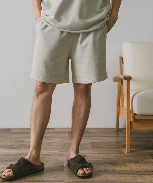 URBAN RESEARCH DOORS(アーバンリサーチドアーズ)の「ミニ裏毛アスレチックショーツ(その他パンツ・メンズ・ライトブルー/ネイビー/グレー/オフホワイト/イエロー・MEDIUM/LARGE/X-LARGE)」の10枚目の写真