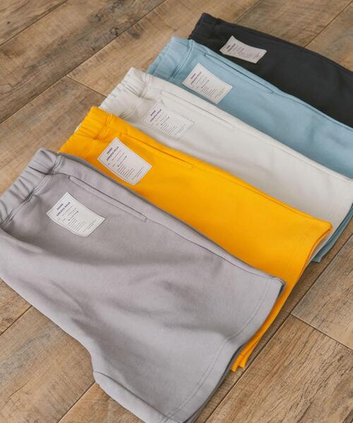 URBAN RESEARCH DOORS(アーバンリサーチドアーズ)の「ミニ裏毛アスレチックショーツ(その他パンツ・メンズ・ライトブルー/ネイビー/グレー/オフホワイト/イエロー・MEDIUM/LARGE/X-LARGE)」の16枚目の写真