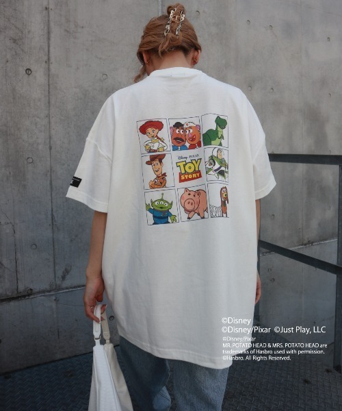 FIG&VIPER（フィグアンドバイパー）の「Disney Toystory / big T（Tシャツ/カットソー・レディース・ホワイト/ダークグレー・FREE）」の6枚目の写真