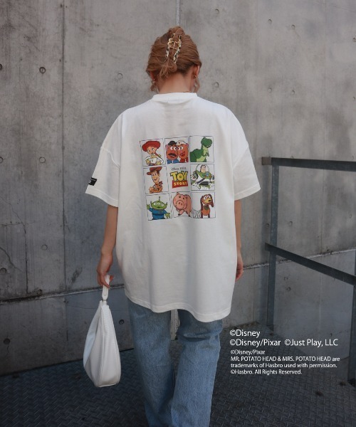 FIG&VIPER（フィグアンドバイパー）の「Disney Toystory / big T（Tシャツ/カットソー・レディース・ホワイト/ダークグレー・FREE）」の10枚目の写真
