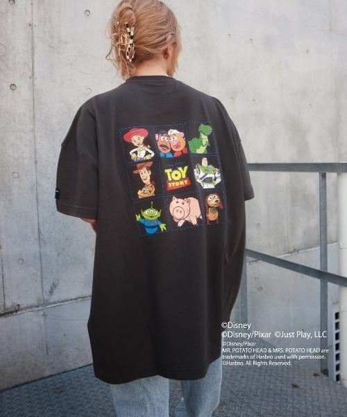 FIG&VIPER（フィグアンドバイパー）の「Disney Toystory / big T（Tシャツ/カットソー・レディース・ホワイト/ダークグレー・FREE）」の21枚目の写真