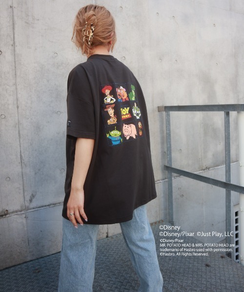 FIG&VIPER（フィグアンドバイパー）の「Disney Toystory / big T（Tシャツ/カットソー・レディース・ホワイト/ダークグレー・FREE）」の16枚目の写真