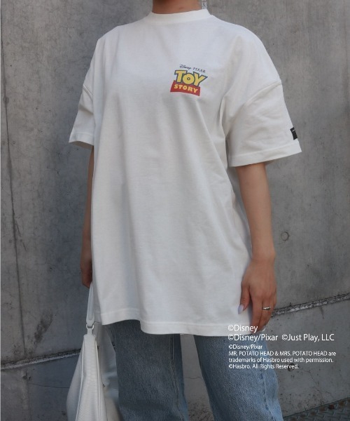 FIG&VIPER（フィグアンドバイパー）の「Disney Toystory / big T（Tシャツ/カットソー・レディース・ホワイト/ダークグレー・FREE）」の7枚目の写真